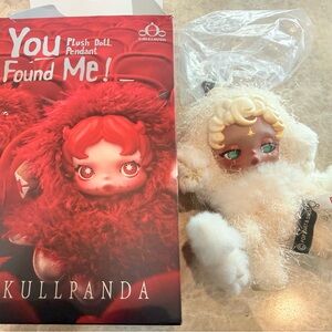 POP MART You Found Me! SANDMAN Plush Doll Pendant - SKULLPANDA collector